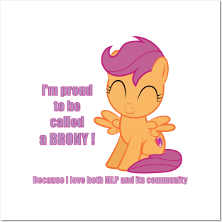 Proud to be called a Brony Posters and Art